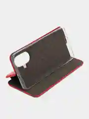Красный чехол-книжка для Realme 10 Pro+ (Реалми 10 про плюс)