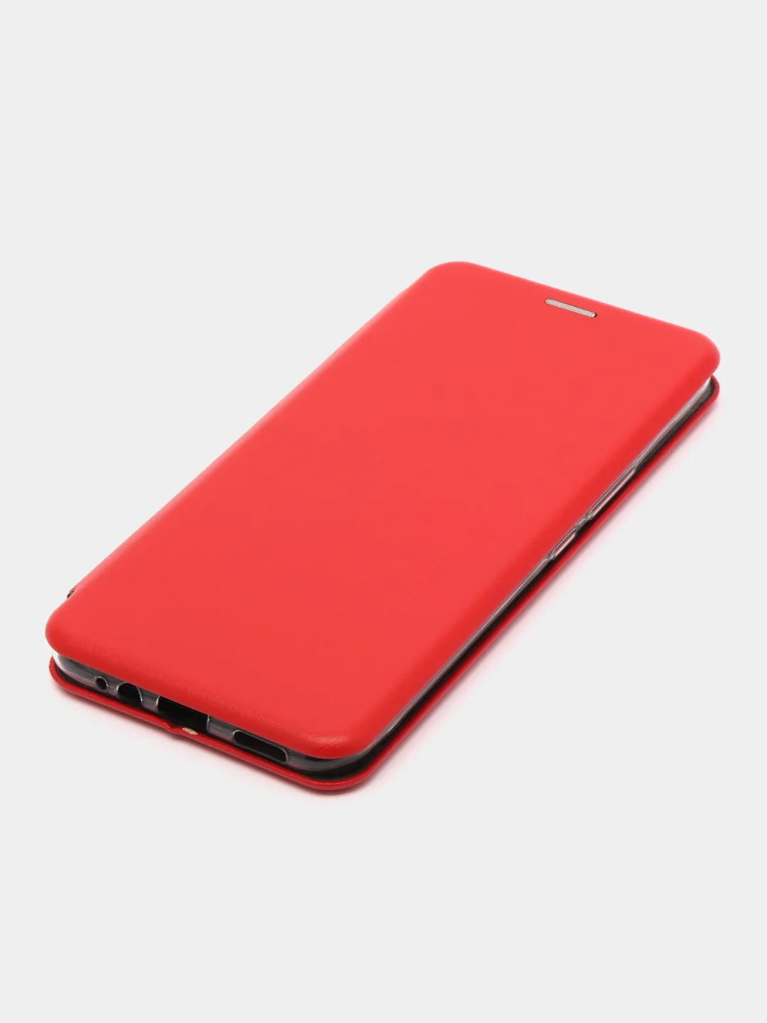Красный чехол-книжка для Infinix Hot 12 Play NFC (Инфиникс Хот 12 Плей НФС)