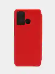 Красный чехол-книжка для Infinix Hot 12 Play NFC (Инфиникс Хот 12 Плей НФС)