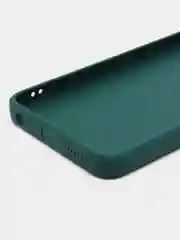 Тёмно-зелёный чехол для Tecno Spark GO 2023 / Tecno Pop 7 / Tecno Pop 7 Pro, прозрачный, силиконовый
