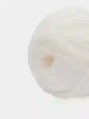 Белый пряжа, полушерсть