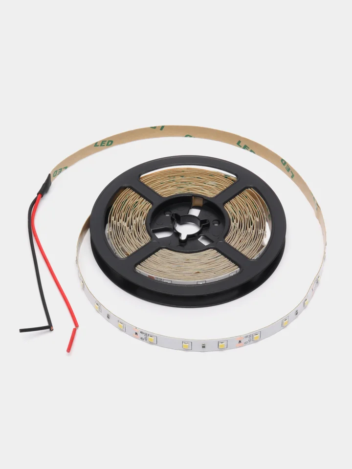 Лента светодиодная, 60SMD(2835)/m 4.8W/m 12V 5m 4000К , LS603