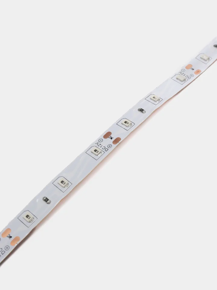Лента светодиодная, 60SMD(2835)/m 4.8W/m 12V 5m синий , LS603