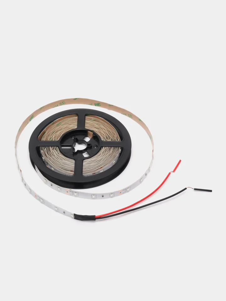 Лента светодиодная, 60SMD(2835)/m 4.8W/m 12V 5m синий , LS603