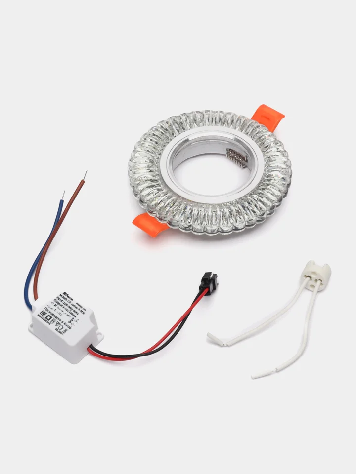 Светильник потолочный встраиваемый со свет.подсветкой 15LED*2835 SMD 4000K, 28977