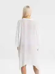 Белый парео-туника летняя