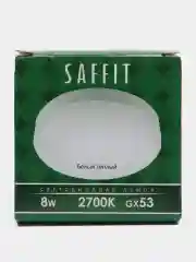 Лампа cветодиодная, (8W) 230V GX53 2700K, SBGX5308, 55185