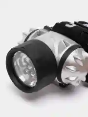 Фонарь налобный светодиодный, работающий от батареек 3*AAA, 1W 7LEDs,41707