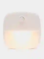 Светильник с датчиком движения и освещенности 3LED 0,5W 3м , IP20, 75*75*27mm,41881