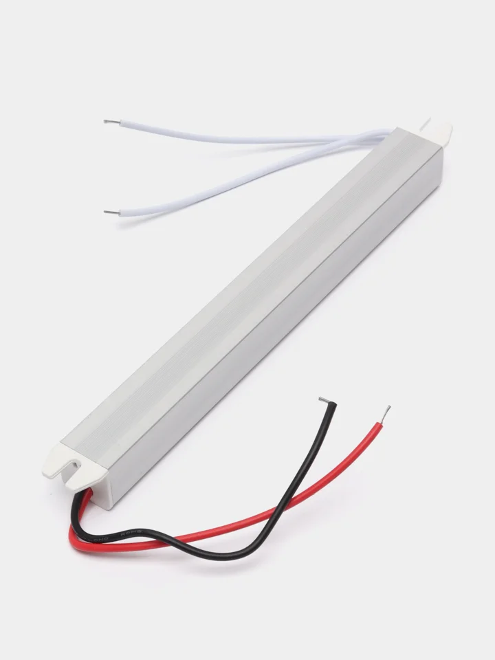 Трансформатор электронный для светодиодной ленты 18W 12V ( драйвер) , LB001