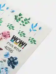 Слайдер для ногтей, на водной основе, для летних дизайнов с цветами и бабочками