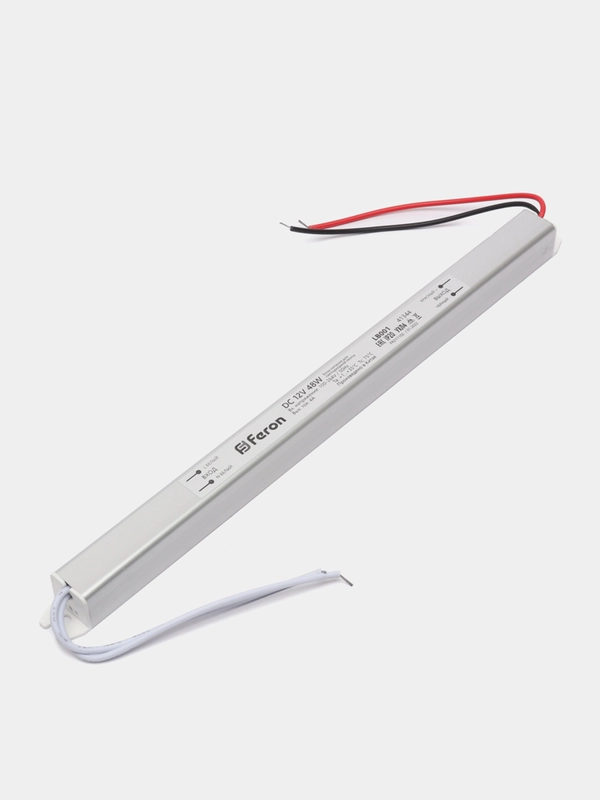 Трансформатор электронный для светодиодной ленты 48W 12V (драйвер), LB001