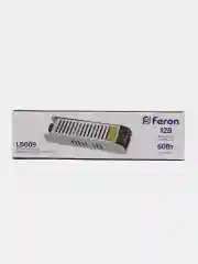 Трансформатор электронный для светодиодной ленты 60W 12V (драйвер), LB009