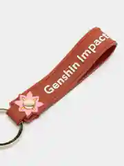 Зеленый брелок силиконовый  "Genshin Impact (Геншин)"