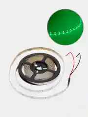 Лента светодиодная, 60SMD(2835)/m 4.8W/m 12V 5m зеленый , LS603
