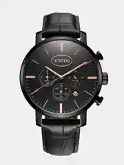 Черный мужские наручные часы Ochstin 6066A с хронографом в подарочной упаковке