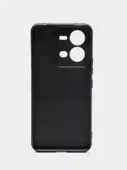 Черный чехол VIVO V25 / V25E 4G, с защитой камеры матовый