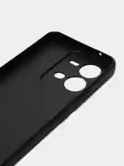 Черный чехол VIVO V25 / V25E 4G, с защитой камеры матовый