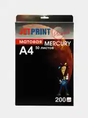 Фотобумага JetPrint Planet, матовая, 200г/м, А4, 21 х 29,7 см, 50 листов
