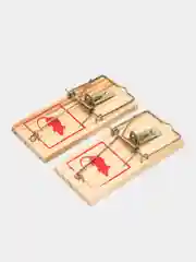 Мышеловка деревянная 5*10см, RAT&MOUSE