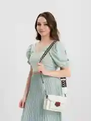 Белый кросс-боди