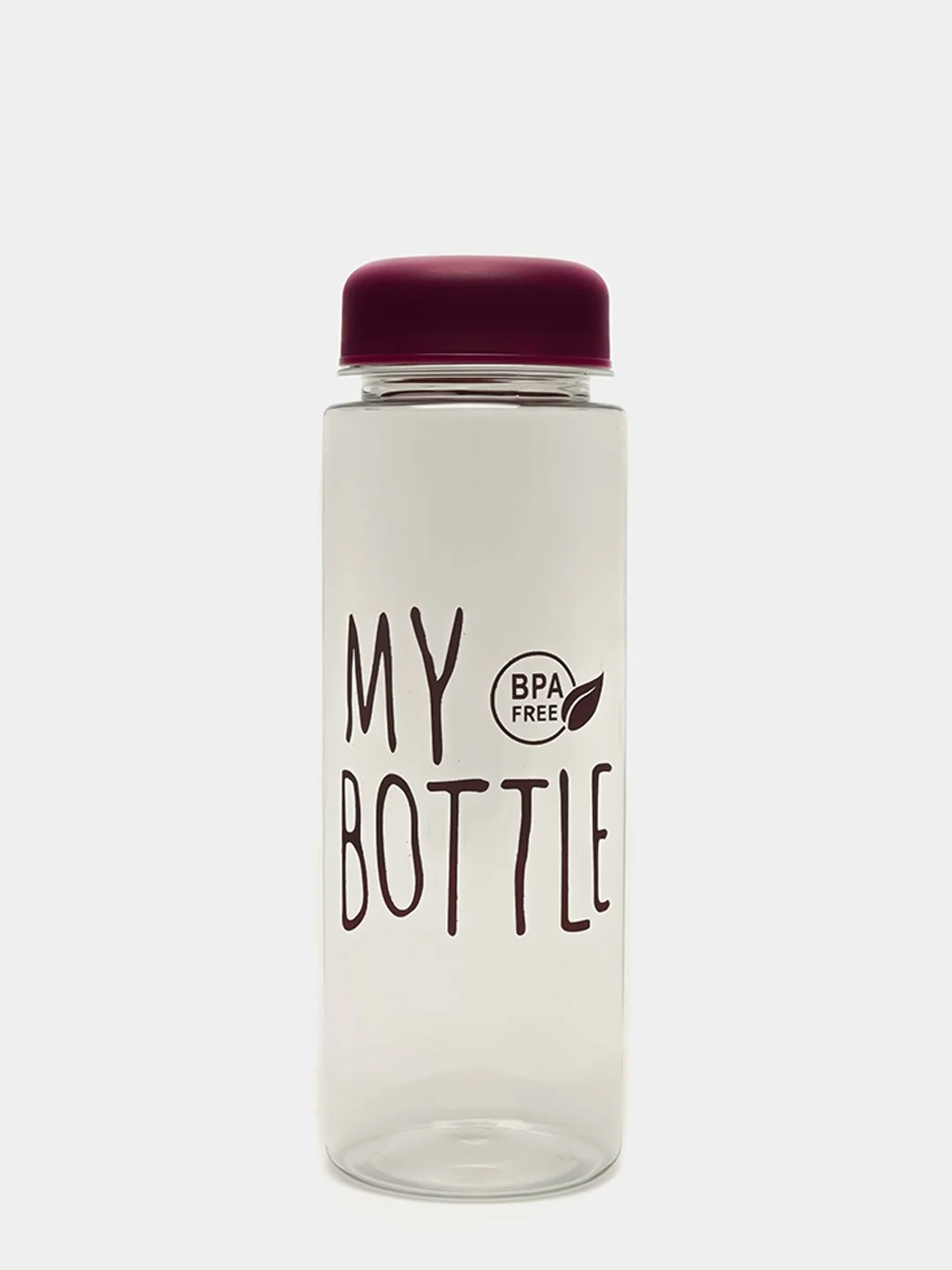 Багровый бутылка для воды My Bottle спортивная, 500 мл