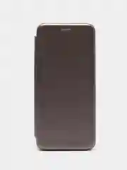 Серебряный чехол-книжка для Oppo Reno 8T 4G, Оппо Рено 8Т 4Г