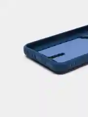 Синий чехол для Realme 10, Реалми 10 силиконовый, с карманом для карты