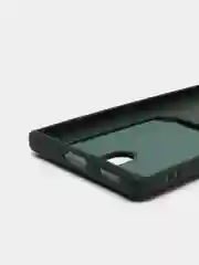 Тёмно-зелёный чехол для Huawei Honor X9a (Хуавей Хонор Х9а) силиконовый, с карманом для карты