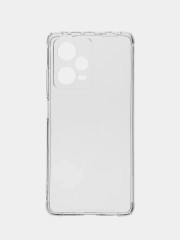 Чехол Xiaomi Redmi Note 12 Pro+ (Редми Нот 12 Про+) прозрачный силиконовый, противоударный