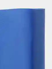 Синий флажок сигнальный на деревянной палочке