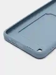 Синий меланж чехол Realme C21Y Realme C25Y Реалми С21у С25у с карманом для карт, прозрачный