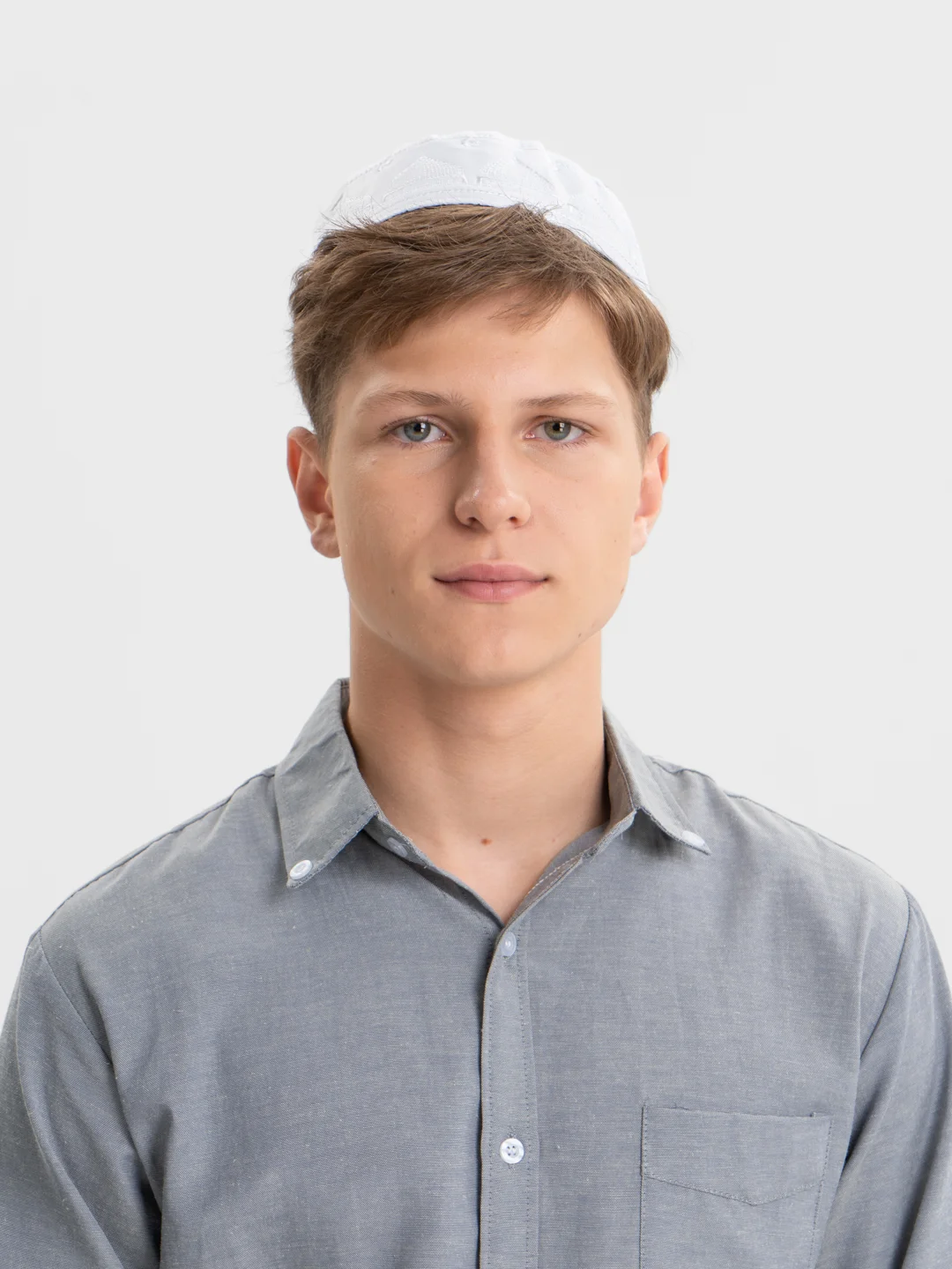 Прозрачный тюбетейка мужская