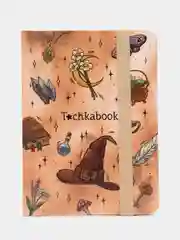 Коричневый блокнот в точку А6 Tochkabook Mini, 64 листа. Проф-Пресс