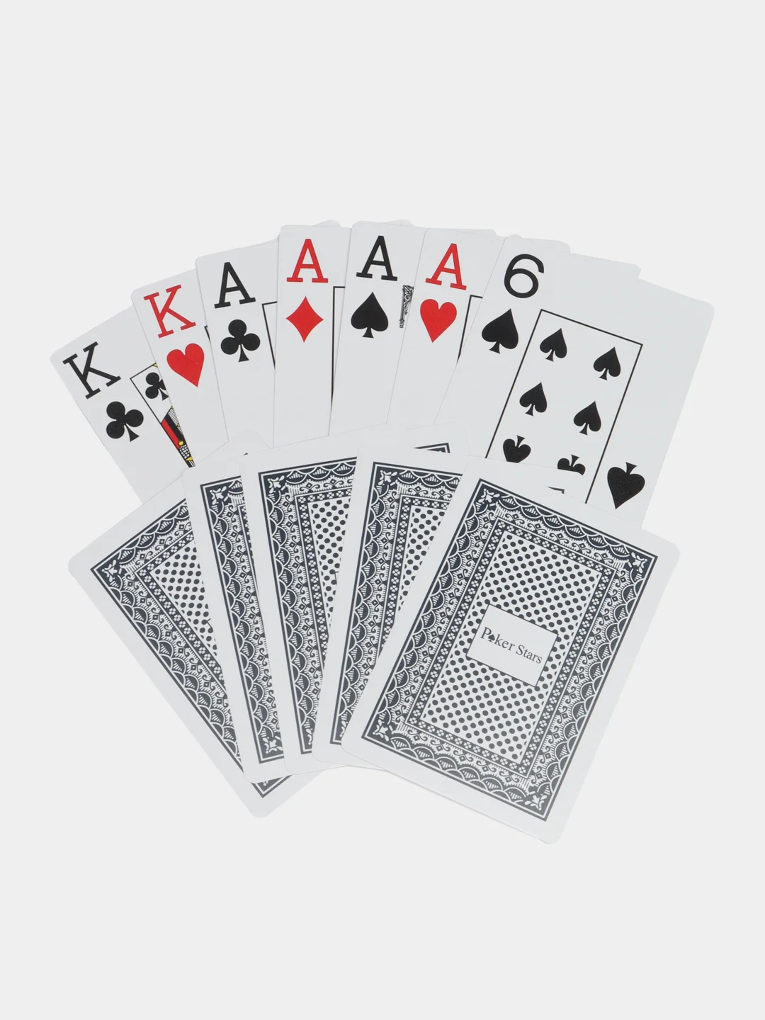 Синий покерные карты Poker Club пластиковые для покера 54 шт и набор из 2-х колод! Игра в покер