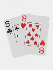 Синий покерные карты Poker Club пластиковые для покера 54 шт и набор из 2-х колод! Игра в покер