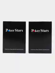 Разноцветный покерные карты Poker Club пластиковые для покера 54 шт и набор из 2-х колод! Игра в покер