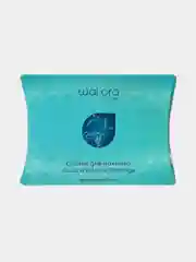 Антибактериальный бамбуковый спонж для пилинга лица "Natural Peeling", 8х4 см