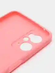 Розовый чехол для Realme 9i / Oppo A96 (Реалми 9 ай / Оппо А96), с карманом для карт