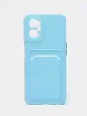 Ледяной чехол для Realme 9i / Oppo A96 (Реалми 9 ай / Оппо А96), с карманом для карт