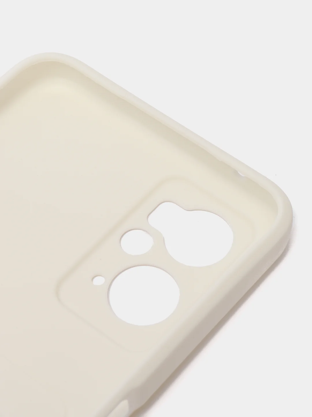Белый чехол для Realme 9i / Oppo A96 (Реалми 9 ай / Оппо А96), с карманом для карт