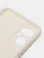 Белый чехол для Realme 9i / Oppo A96 (Реалми 9 ай / Оппо А96), с карманом для карт
