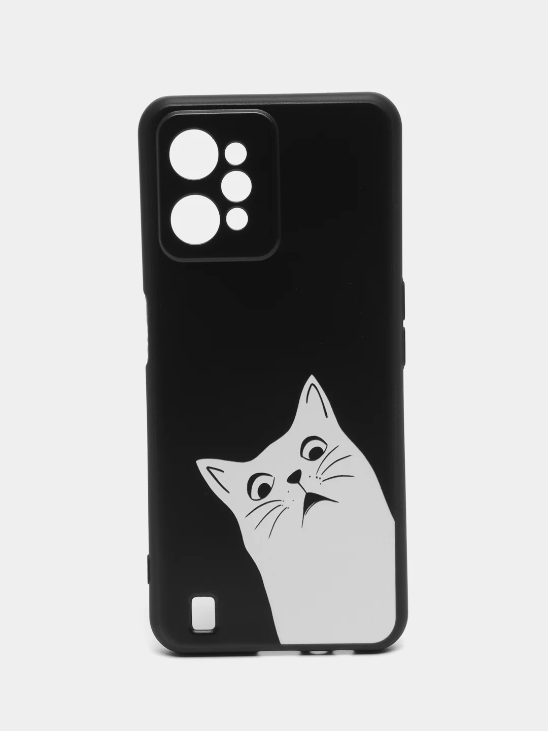 Бронзовый силиконовый чехол для Realme C31 4G, с принтом, с рисунком (Реалми С31 4г)