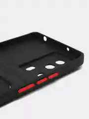 Черный чехол для Xiaomi 13 Lite (Сяоми 13 Лайт), с карманом для карт
