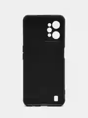 Голубой силиконовый чехол для Realme C31 4G, с принтом, с рисунком (Реалми С31 4г)