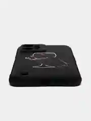 Голубой силиконовый чехол для Realme C31 4G, с принтом, с рисунком (Реалми С31 4г)