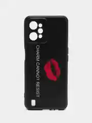 Синий силиконовый чехол для Realme C31 4G, с принтом, с рисунком (Реалми С31 4г)
