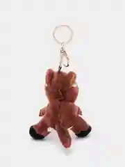 Коричневый брелок - мягкая игрушка "Динозавр"