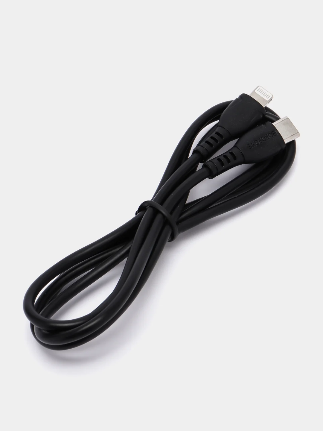 Черный зарядный кабель Lightning Type-C для Apple iPhone, зарядное устройство айфон, зарядка
