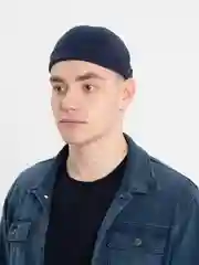 Темно-синий бейсболка, шапка бини, кепка без козырька, докер